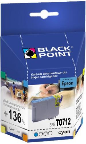 Tusz Black Point tusz BPET0712 / T0712 (cyan) 1