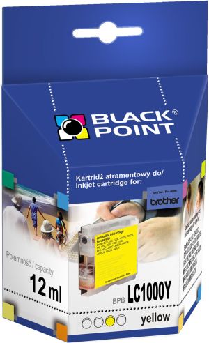 Tusz Black Point tusz BPBLC1000Y / LC-1000Y (yellow) 1