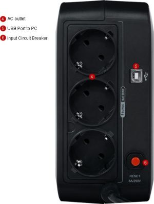 UPS CyberPower DX400E-FR 2