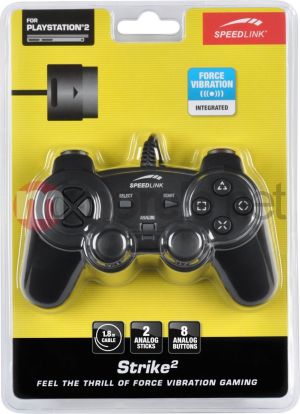Pad Speedlink Strike 2 Gaming Pad SL4207-SBK-01 PS2 4