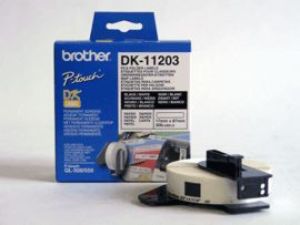 Brother Etykiety papierowe 17mm x 87mm, biała, 300 szt. (DK11203) 1
