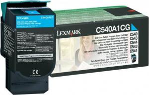 Toner Lexmark 0C540A1CG Cyan Oryginał  (C540A1CG) 1