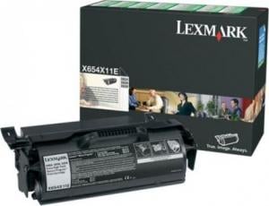 Toner Lexmark X654X11E Black Oryginał  (X654X11E) 1