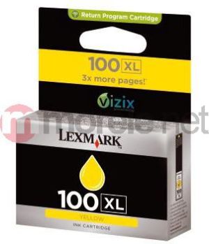 Tusz Lexmark tusz nr 100XL / 014N1071E (yellow) 1