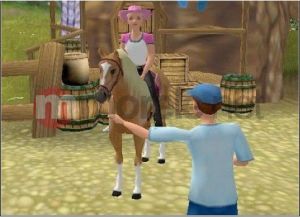 ŚB Barbie zawody jeździeckie-tajemnicza PC 5