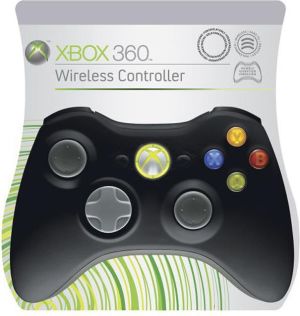 Pad Microsoft Xbox 360 Wireless Controller Black (JR9-00007) - do PC i Xbox 360 - odbiornik do PC w zestawie 1