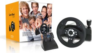 Kierownica Canyon Gaming wheel for PC/PS2/PS3 with feedback CNG-GW3 1