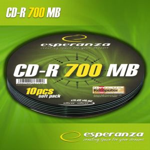 Esperanza CD-R 700 MB 52x 10 sztuk (2003) 1