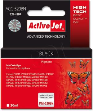 Tusz Activejet tusz ACC-520BN / PGI-520Bk (black) 1