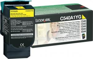 Toner Lexmark 0C540A1YG Yellow Oryginał  (C540A1YG) 1