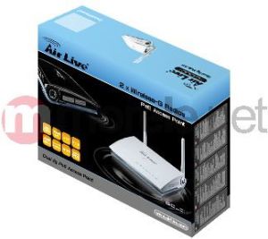 Access Point Airlive G.DUO (2x 801.11b/g, 4x LAN, Passive PoE) 3