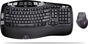 Klawiatura + mysz Logitech Cordless Desktop Wave Pro 1