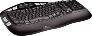 Klawiatura + mysz Logitech Cordless Desktop Wave Pro 5