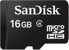 Karta SanDisk MicroSDHC 16 GB Class 4  (90956) 1
