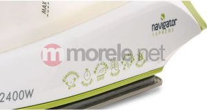 Żelazko Zelmer Navigator Supreme ZIR1175H (28Z025) biało-zielony 3