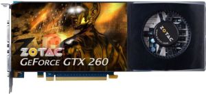Karta graficzna Zotac GF CUDA GTX 260 Synergy, 896MB DDR3, DualDVI/HDTV, PCI-E, BOX (ZT-X26E3KG-FDR) 1