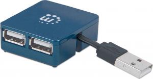 HUB USB Manhattan 4x USB-A 2.0 (160605) 1