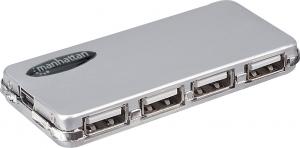 HUB USB Manhattan 4x USB-A 2.0 (160612) 3