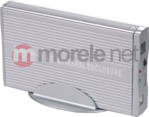 Kieszeń Gembird 3.5'' Combo IDE/SATA, aluminiowa, srebrna (EE3-U2C-1) 1
