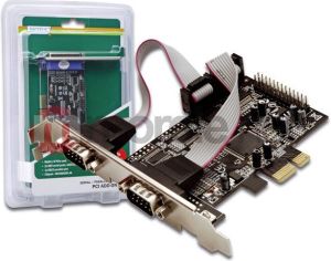 Kontroler Digitus PCIe x1 - 2x RS-232 DB9 + LPT DB25 (DS-30040-2) 4