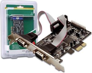 Kontroler Digitus PCIe x1 - 2x RS-232 DB9 + LPT DB25 (DS-30040-2) 1