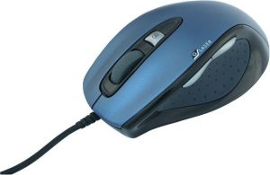 Mysz Natec LEOPARD BLACK-BLUE 1