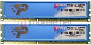 Pamięć Patriot DDR3, 4 GB, 1600MHz, CL9 (PSD34G1600KH) 1