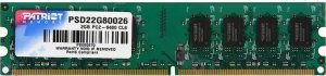 Pamięć Patriot Signature, DDR2, 2 GB, 800MHz, CL6 (PSD22G80026) 1