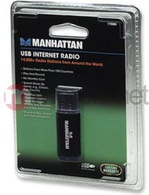 Manhattan internetowy odbiornik radiowy USB (179980) 2