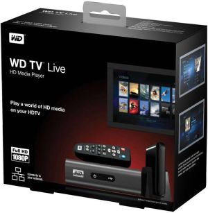 Odtwarzacz multimedialny WD TV LIVE MEDIA PLAYER USB 2.0 HDMI (WDBAAP0000NBK) 4