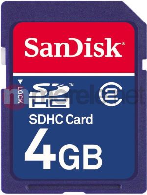 Karta SanDisk  (4GB SD SDSDB-4096-E11) 1