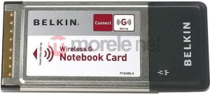 Karta sieciowa Belkin WiFi 802.11/54 PCMCIA F5D7010nv 1