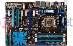 Płyta główna Asus P7P55D-E LX Intel P55 LGA 1156 (PCX/DZW/GLAN/SATA3/USB3/RAID/DDR3) (P7P55D-E LX) 2
