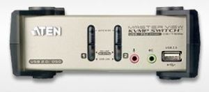 Przełącznik Aten 2-Port PS/2-USB VGA/Audio KVMP Switch with OSD 1