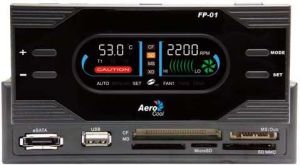 Aerocool FP-01 - 5,25" - LCD - CZARNY 1