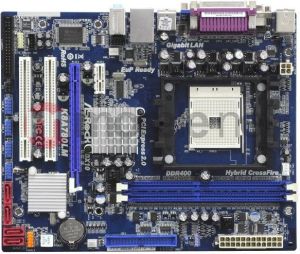Płyta główna ASRock K8A780LM AMD RS780L (PCX/VGA/DZW/GLAN/SATA/RAID/DDR2 mATX 1