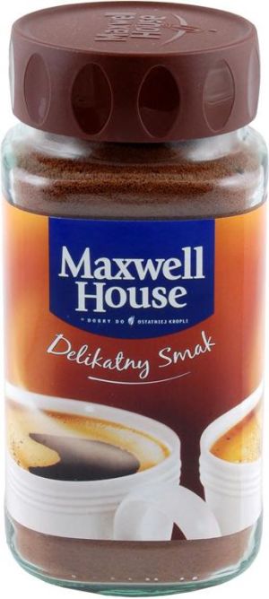 Kraft Foods KAWA ROZPUSZCZALNA MAXWELL HOUSE DELIKAT. SMAK 200G 1