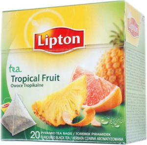 Unilever HERBATA EXPRESOWA LIPTON TROPICAL FRUIT TEA 20 SZT 1