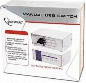 HUB USB Gembird przełacznik drukarkowy USB 4/1 (DSU-4) 3