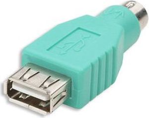 Adapter USB Manhattan USB - PS/2 Zielony  (333962) 1