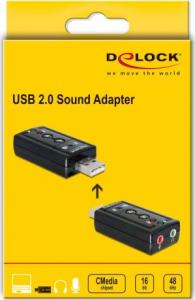 Karta dźwiękowa Delock USB Sound Adapter (61645) 3