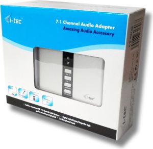 Karta dźwiękowa I-TEC 7.1 USB Channel Audio Adapter + SPDIF in/out (USB71AA) 3