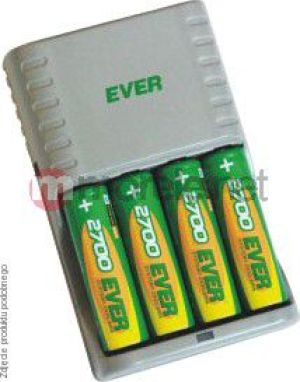 Ładowarka Ever E-400 + 4 x AA 2200Ah 1