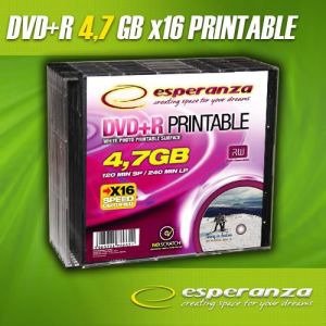 Esperanza DVD+R 4.7 GB 16x 10 sztuk (E5905784766614) 1