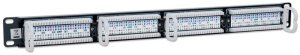 Intellinet Network Solutions Panel Krosowy PatchPanel 1U Rack 19 UTP 24x RJ45 Cat5e (513555) 4