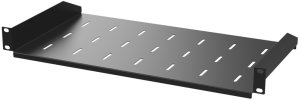 NetRack Półka 19'' 1U/250mm Czarna (119-100-250-012) 1