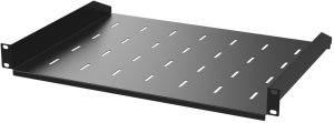 NetRack Półka 19'' 1U/350mm Czarna (119-100-350-012) 1