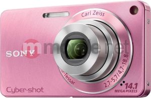 Aparat cyfrowy Sony DSC-W350 Różowy 2