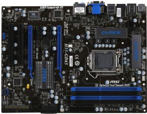 Płyta główna MSI H55-GD65 Intel H55 LGA 1156 (2xPCX/VGA/DZW/GLAN/SATA/DDR3/CrossFireX) (H55-GD65) 1