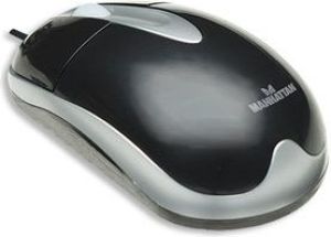 Mysz Manhattan USB 1000dpi Czarna Manhattan MH3 2